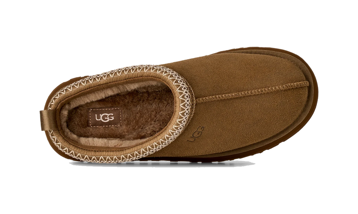 Overkicks - UGG Tazz II Slipper Light Bronze (Womens) (1174471-LBNZ) - detalle talon