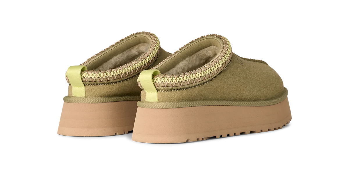 Overkicks - UGG Tazz II Slipper Muted Brass (Womens) (1174471-MBRS) - detalle suela