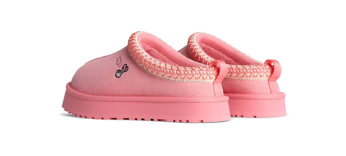 Overkicks - UGG Tazz Love 25 Slipper Tropical Pink (Kids) (1172391K-TPCL) - imagen 2
