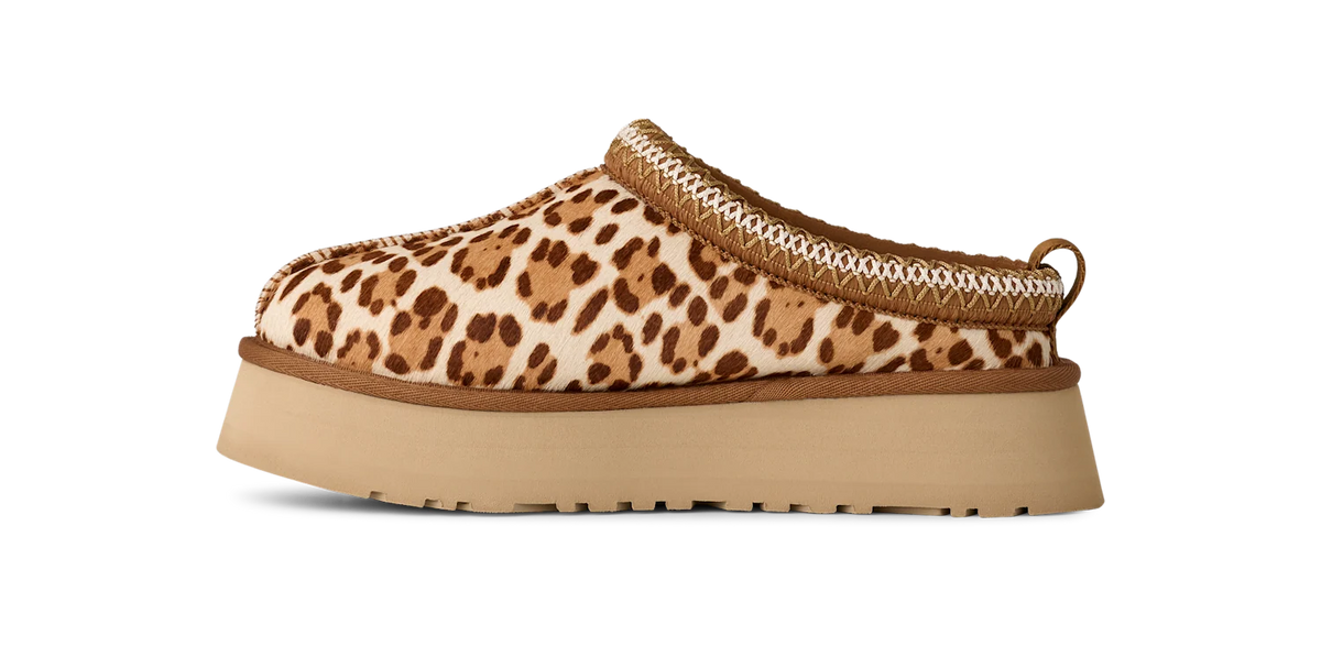 Overkicks - UGG Tazz Plains Slipper Felicity Leopard Jasmine (Womens) (1177890-FDJ) - par completo
