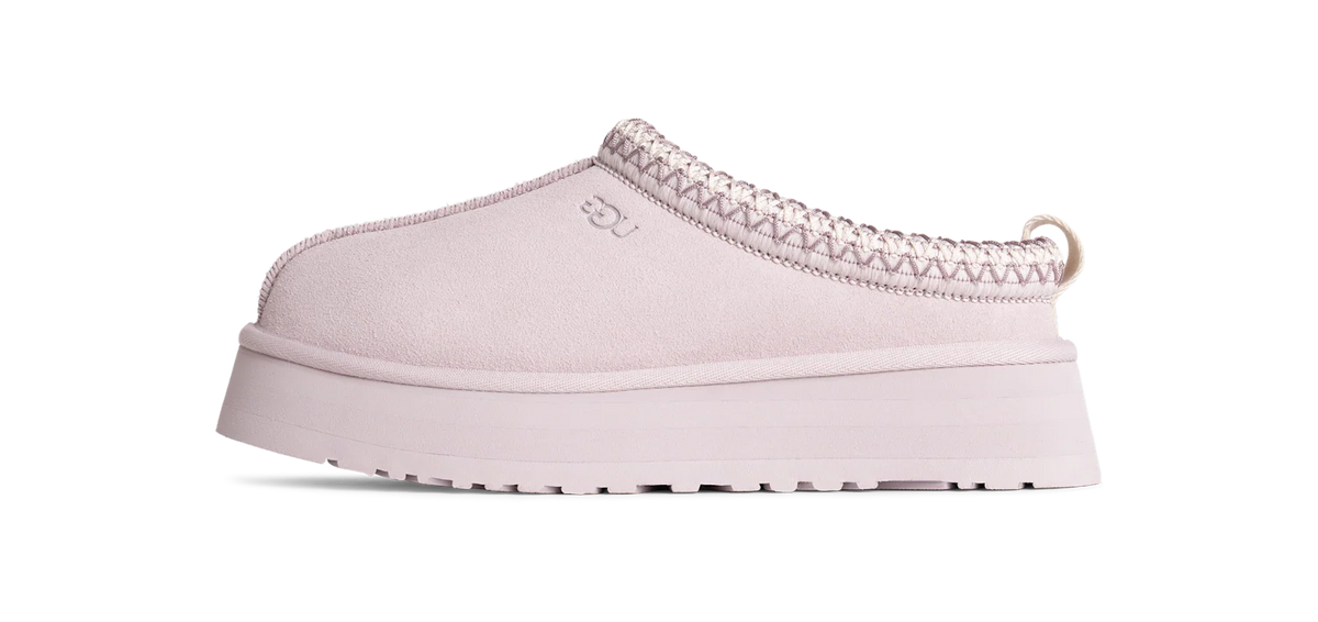 Overkicks - UGG Tazz Slipper Bay Fog (Womens) (1122553-BYF) - vista lateral