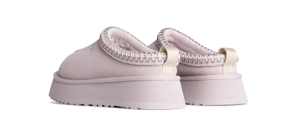 Overkicks - UGG Tazz Slipper Bay Fog (Womens) (1122553-BYF) - vista trasera