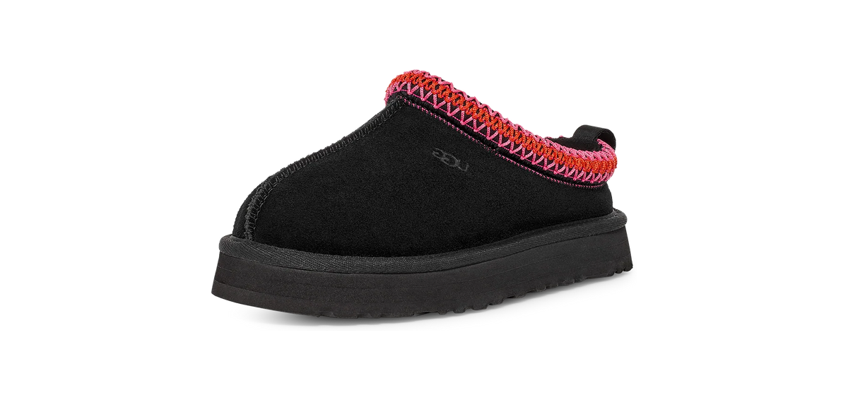 Overkicks - UGG Tazz Slipper Black Multi (Kids) (1143776K-BKML) - imagen 2