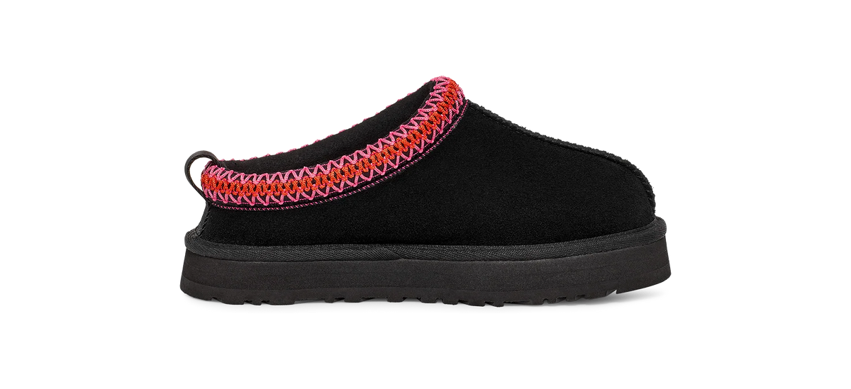 Overkicks - UGG Tazz Slipper Black Multi (Kids) (1143776K-BKML) - imagen 3