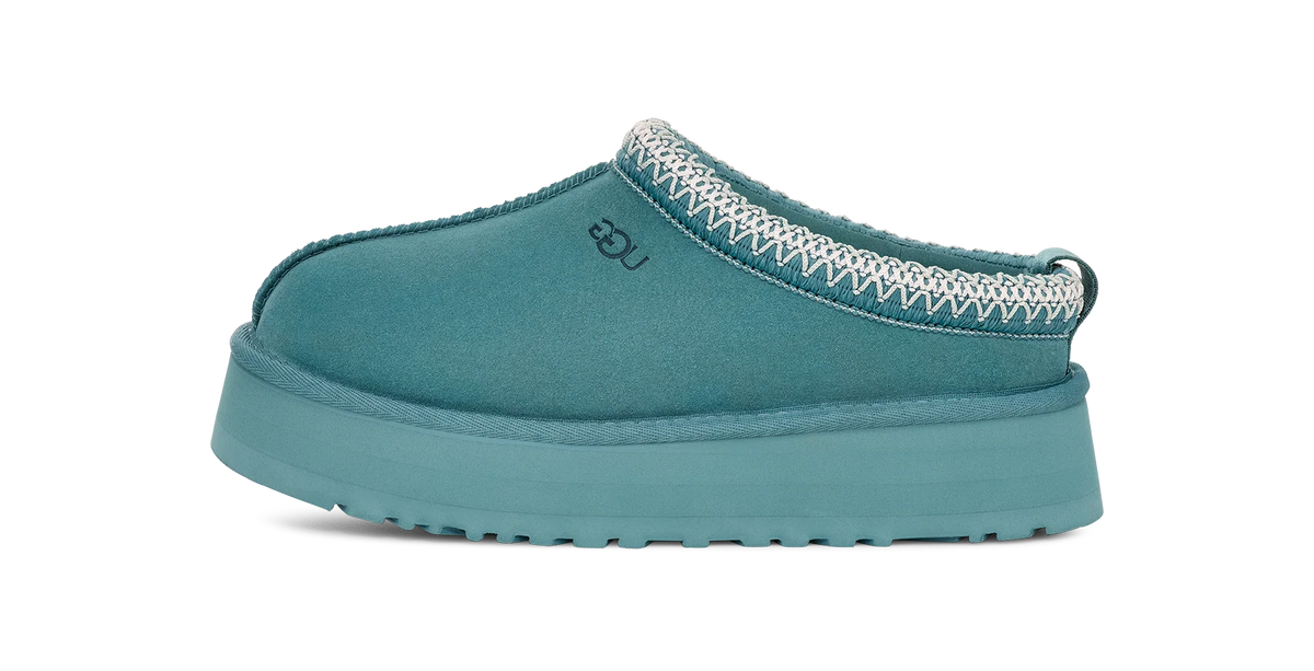 Overkicks - UGG Tazz Slipper Deep Ice (Womens) (1122553-DEE) - vista lateral