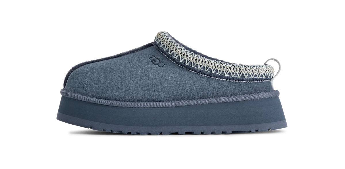 Overkicks - UGG Tazz Slipper Desert Blue (Womens) (1122553-DTB) - vista lateral