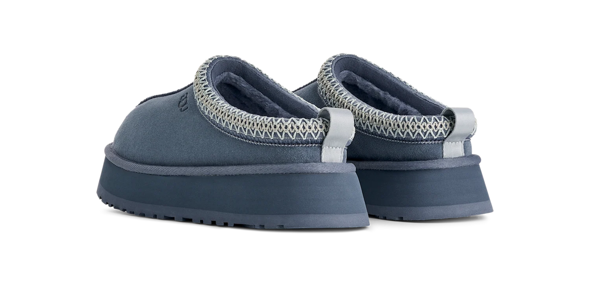 Overkicks - UGG Tazz Slipper Desert Blue (Womens) (1122553-DTB) - vista trasera