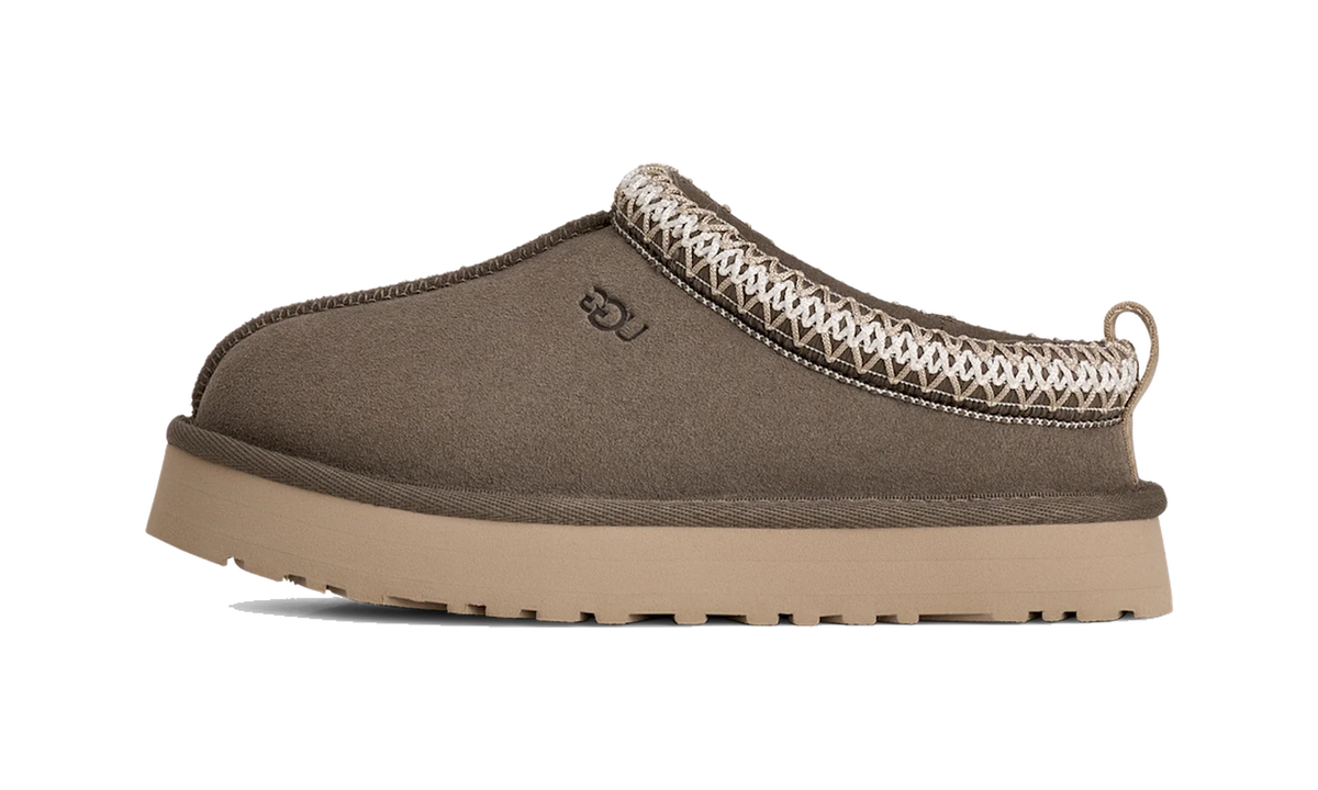 Overkicks - UGG Tazz Slipper Dried Oregano (Kids) (1143776K-DDRG) - vista lateral