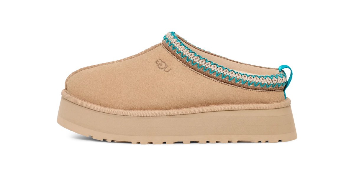 Overkicks - UGG Tazz Slipper Driftwood (Womens) (1122553-DRF) - vista lateral