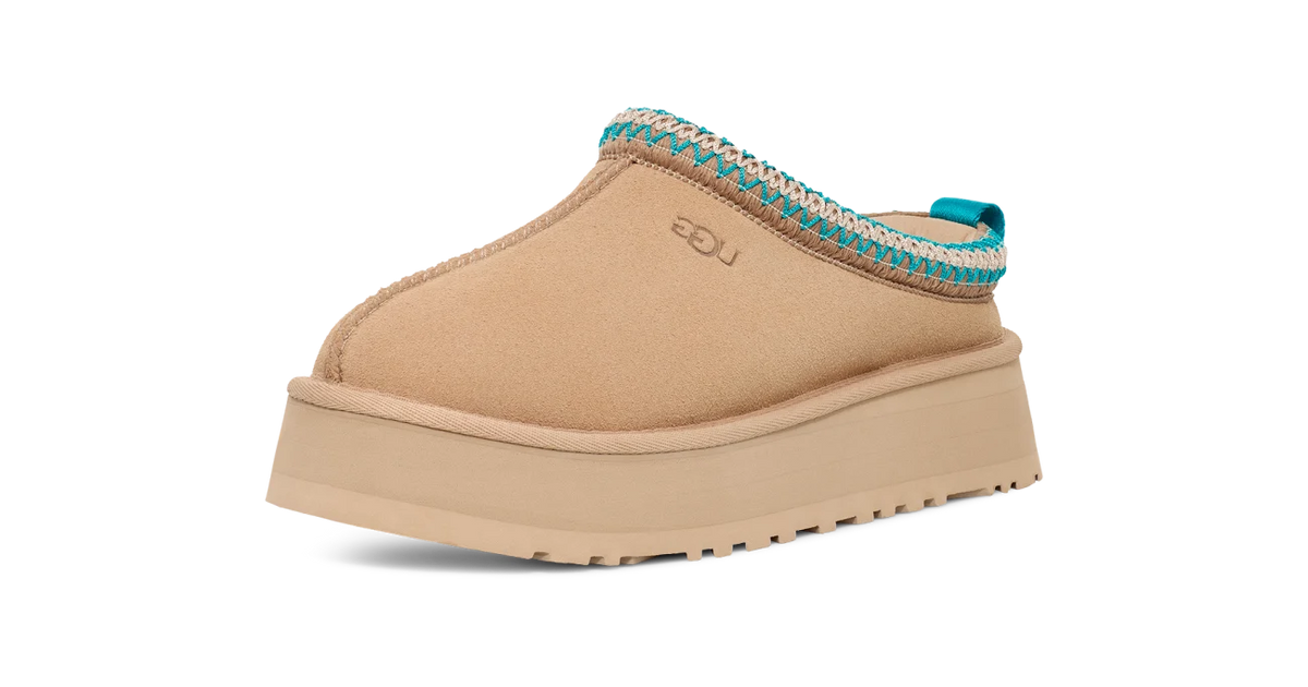 Overkicks - UGG Tazz Slipper Driftwood (Womens) (1122553-DRF) - vista trasera