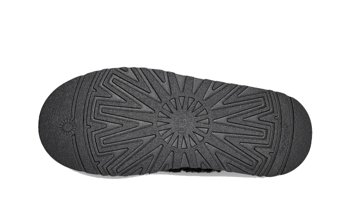 Overkicks - UGG Tazz Slipper Heritage Braid Black (Womens) (1143976-BLK) - par completo