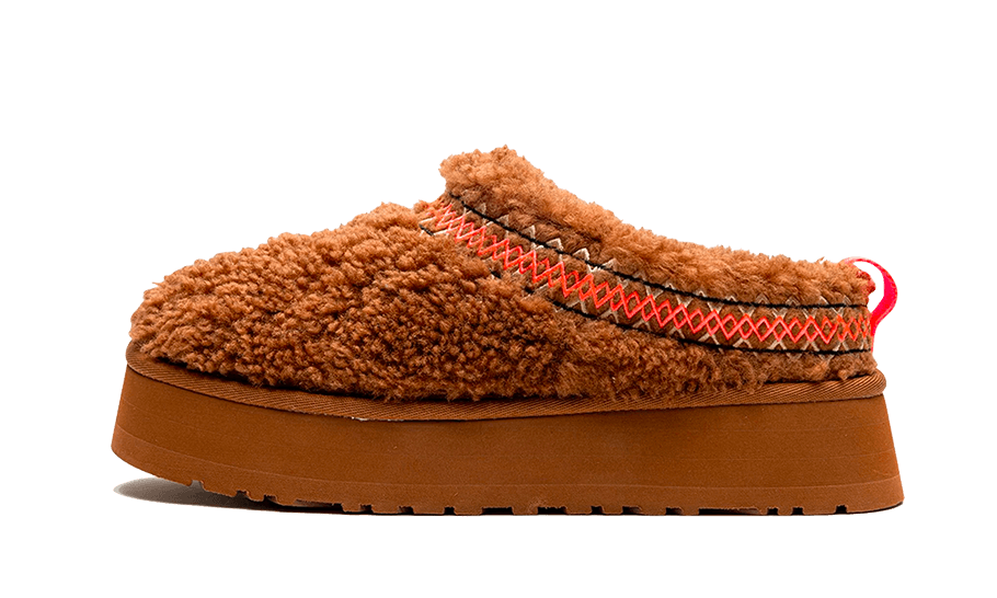 Overkicks - UGG Tazz Slipper Heritage Braid Hardwood (Womens) (1143976-HWD) - vista lateral