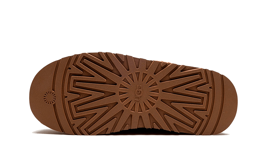 Overkicks - UGG Tazz Slipper Heritage Braid Hardwood (Womens) (1143976-HWD) - detalle suela