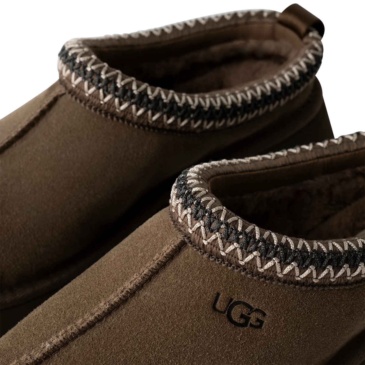 Overkicks - UGG Tazz Slipper Hickory (Womens) (1122553-HCK) - vista superior
