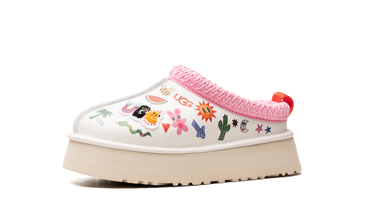 Overkicks - UGG Tazz Slipper Humberto Cruz Pop Sketch (Womens) (1155751-WHT) - detalle suela
