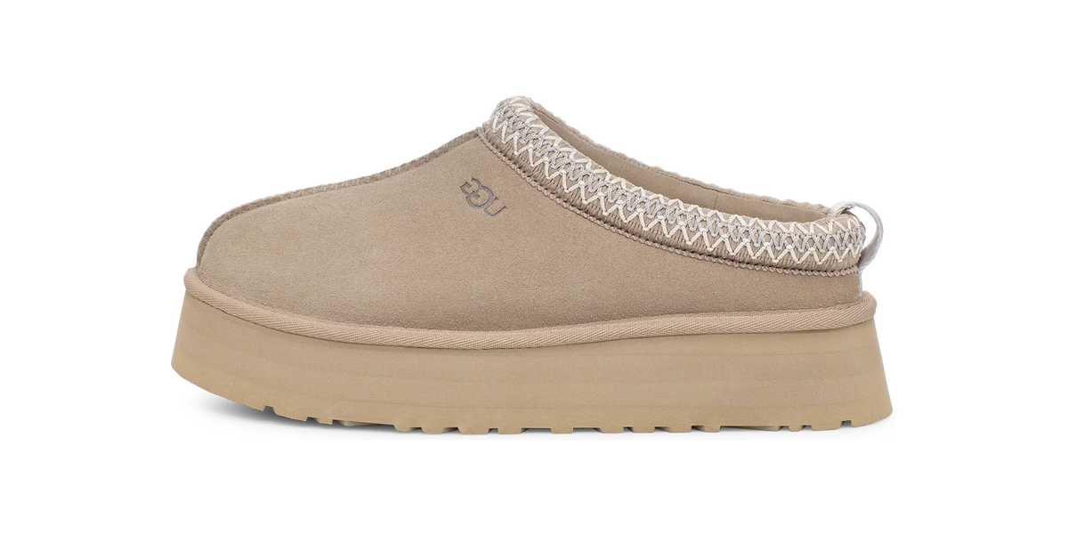 Overkicks - UGG Tazz Slipper Pumice (Womens) (1122553-PMC) - vista lateral