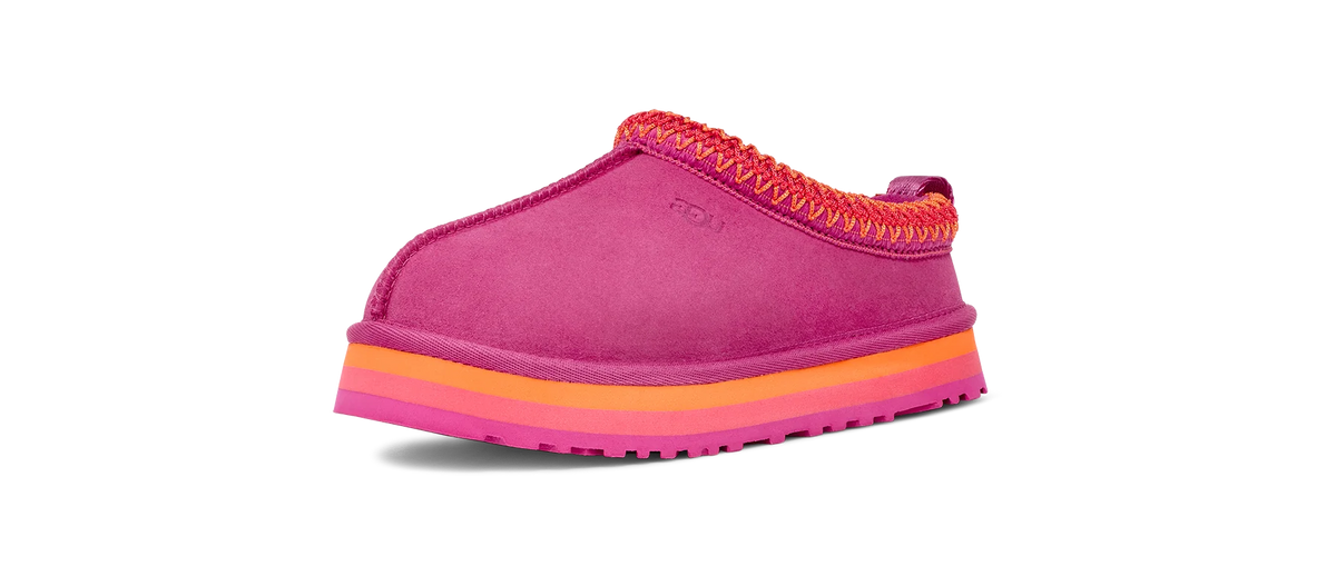 Overkicks - UGG Tazz Slipper Raspberry Multi (Kids) (1153054K-RYM) - imagen 2