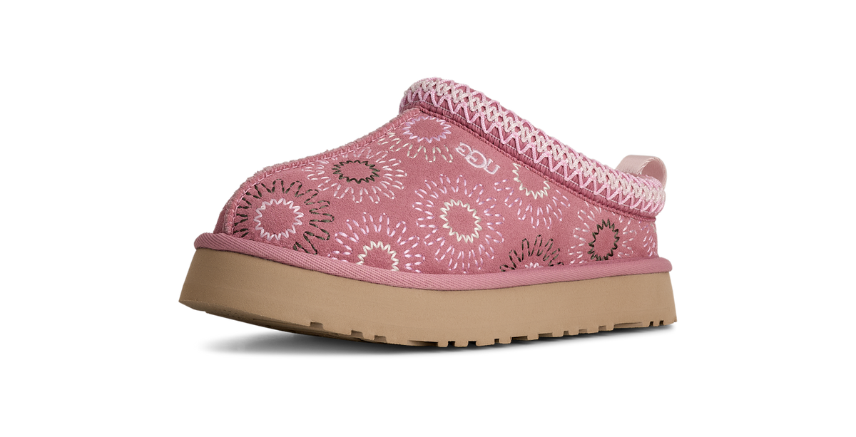 Overkicks - UGG Tazz Sun Stitch Slipper Horizon Pink (Kids) (1175210K-HNPN) - imagen 2