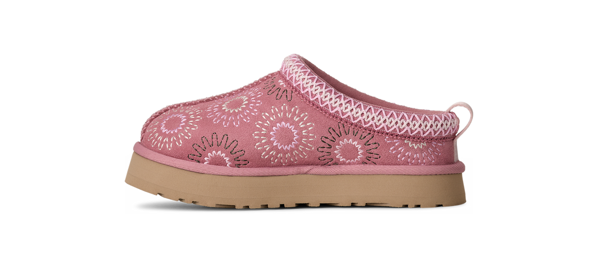 Overkicks - UGG Tazz Sun Stitch Slipper Horizon Pink (Kids) (1175210K-HNPN) - imagen 3