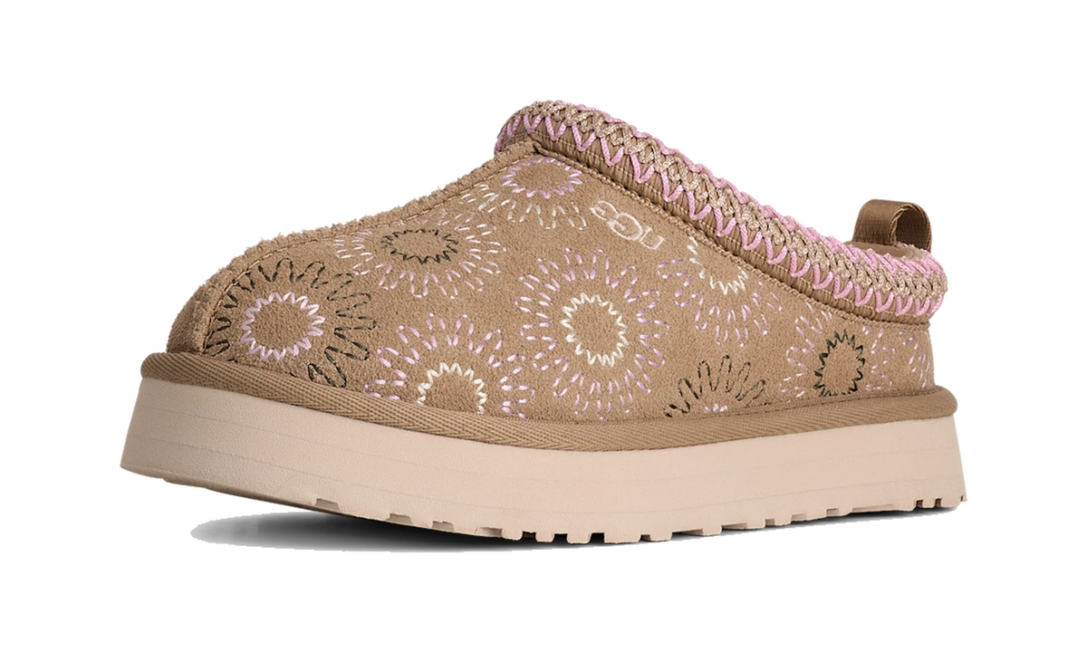 Overkicks - UGG Tazz Sun Stitch Slipper Mustard Seed (Kids) (1175210K-MDSD) - imagen 2