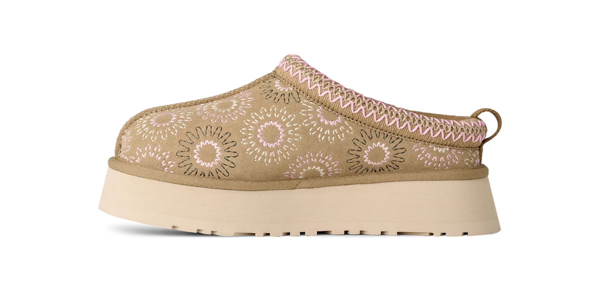 Overkicks - UGG Tazz Sun Stitch Slipper Mustard Seed (Womens) (1178193-MDSD) - par completo