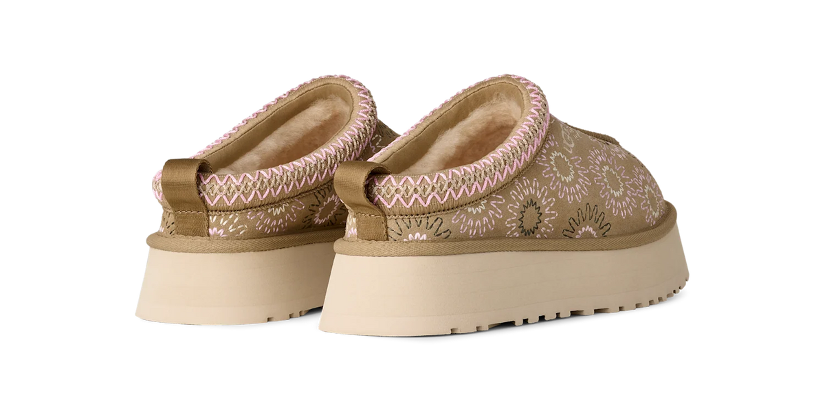 Overkicks - UGG Tazz Sun Stitch Slipper Mustard Seed (Womens) (1178193-MDSD) - detalle suela