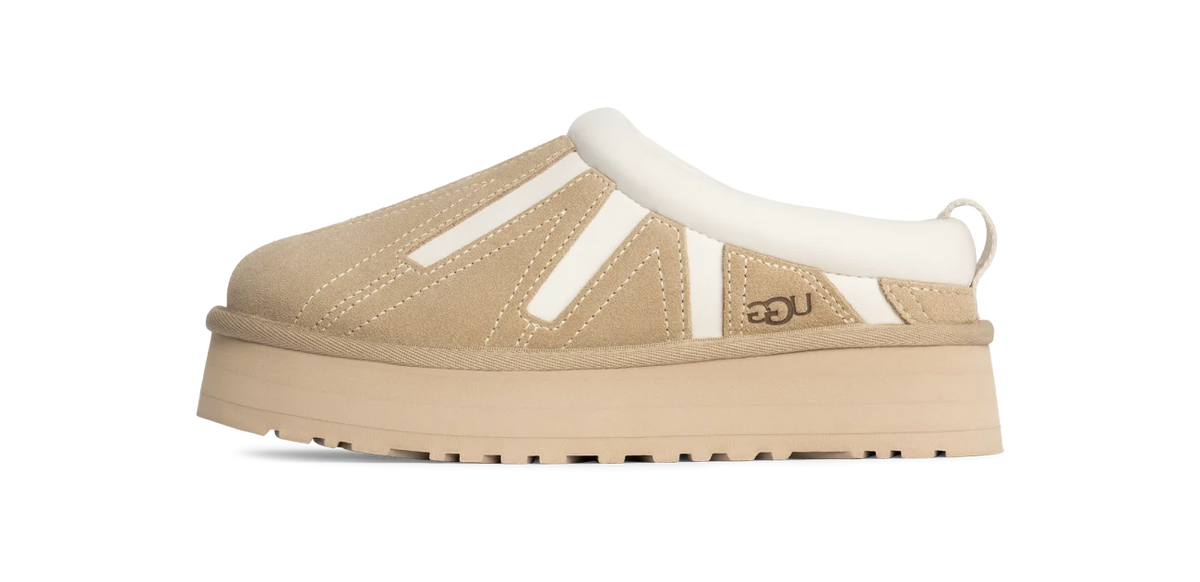 Overkicks - UGG Tazz Sunwave Slipper Mustard Seed (Womens) (1167655-MDSD) - vista lateral