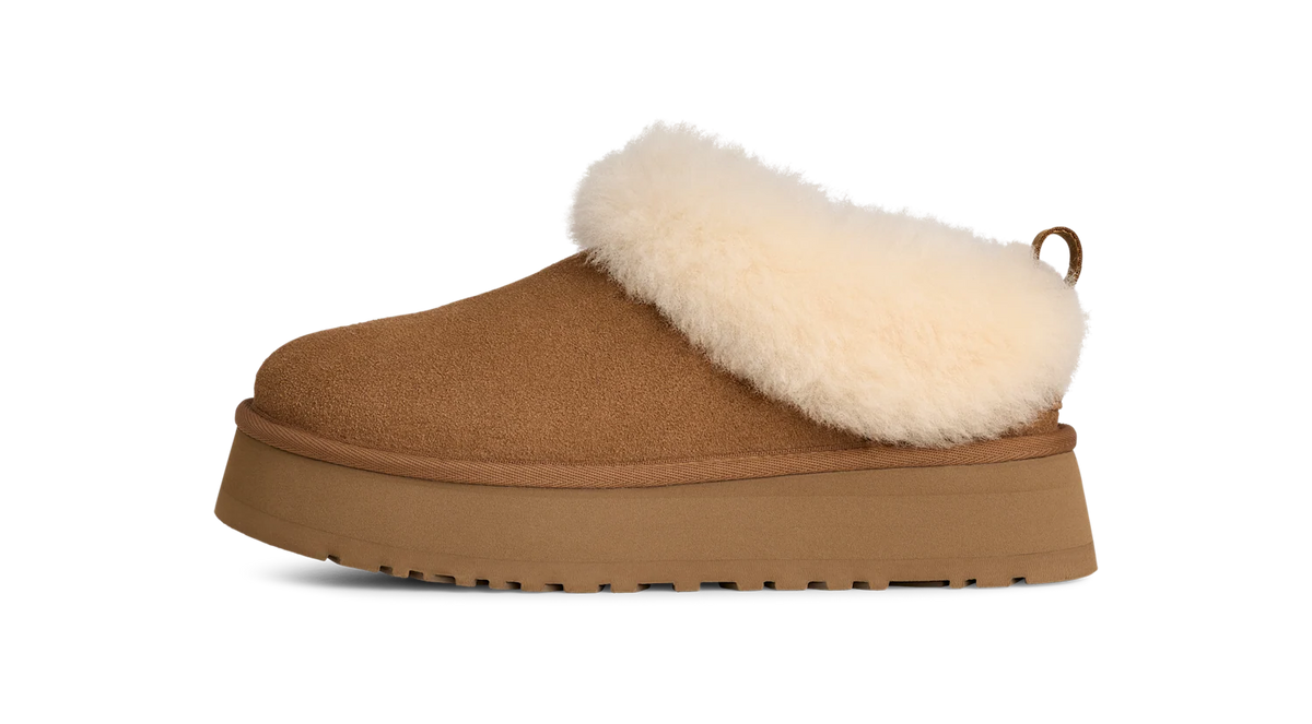 Overkicks - UGG Tazzelle Slipper Chestnut (Womens) (1171393-CHE) - vista lateral