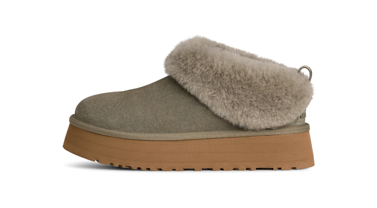 Overkicks - UGG Tazzelle Slipper Moss Green (Womens) (1171393-MSG) - vista lateral