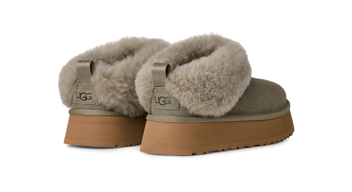 Overkicks - UGG Tazzelle Slipper Moss Green (Womens) (1171393-MSG) - detalle suela