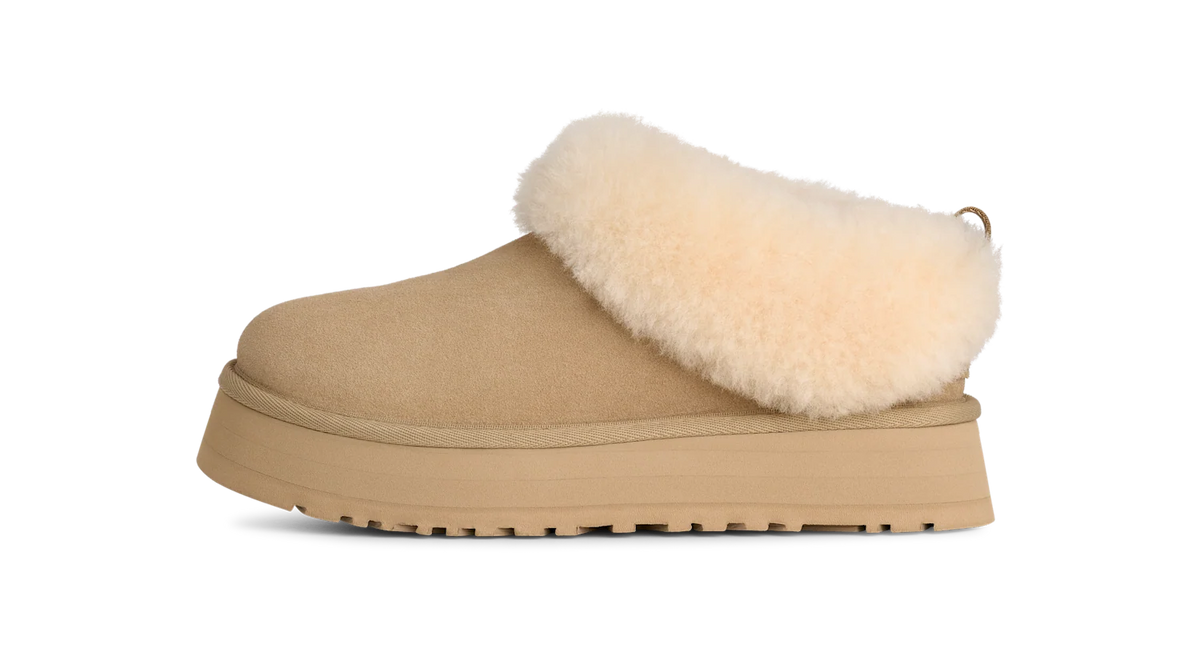 Overkicks - UGG Tazzelle Slipper Mustard Seed (Womens) (1171393-MDSD) - vista lateral