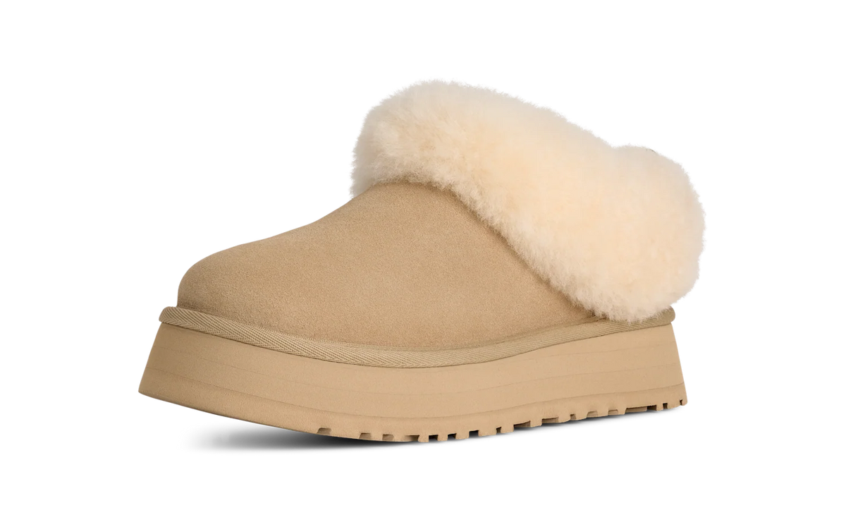 Overkicks - UGG Tazzelle Slipper Mustard Seed (Womens) (1171393-MDSD) - vista trasera