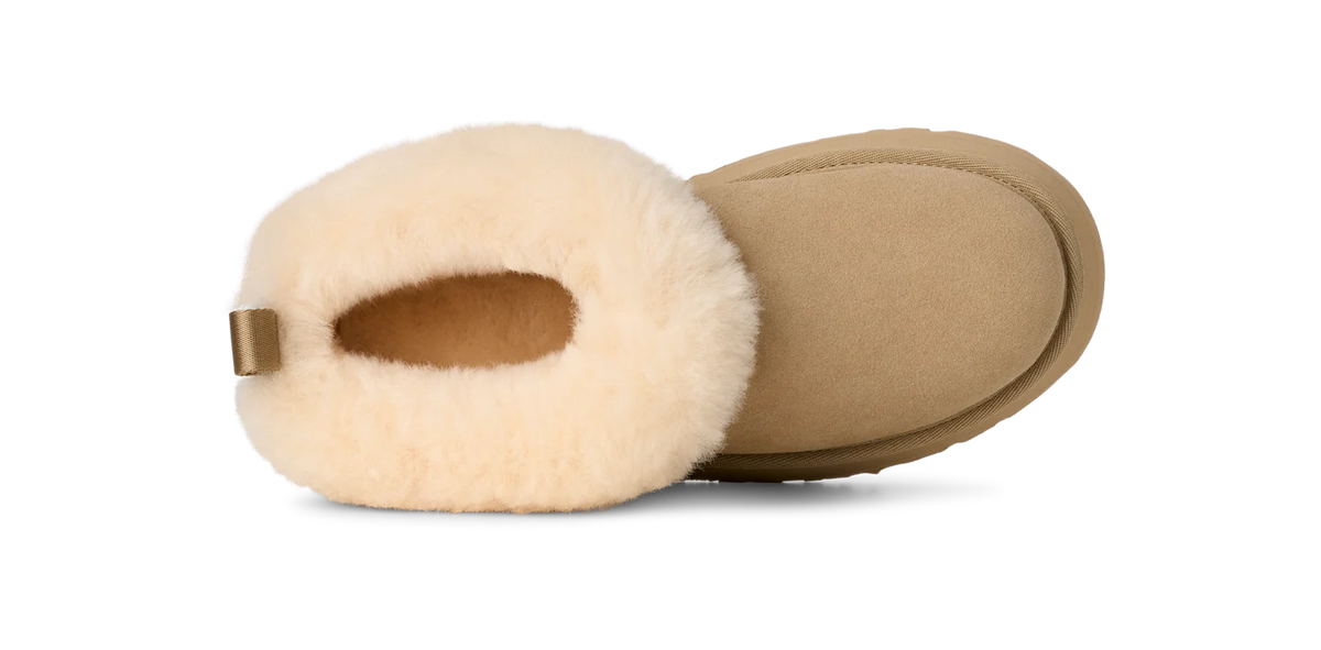 Overkicks - UGG Tazzelle Slipper Mustard Seed (Womens) (1171393-MDSD) - detalle talon