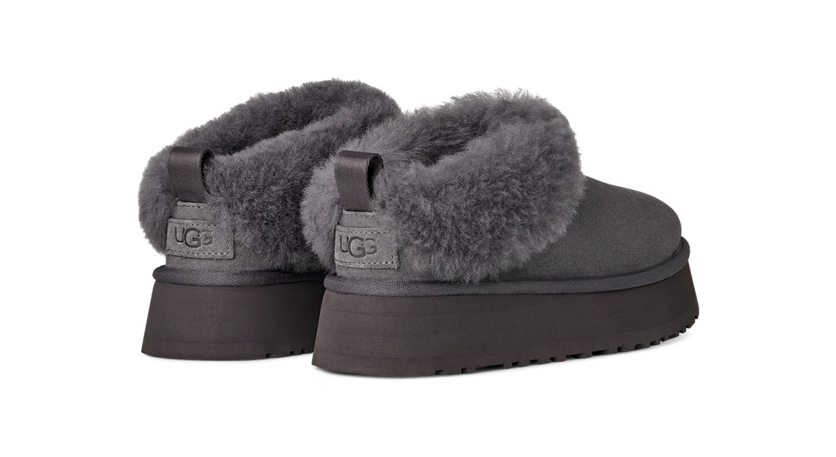Overkicks - UGG Tazzelle Slipper Obsidian (Womens) (1171393-OBS) - detalle suela