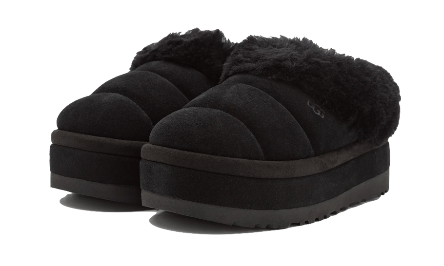 Overkicks - UGG Tazzlita Slipper Black (Womens) (1146390-BLK) - vista trasera