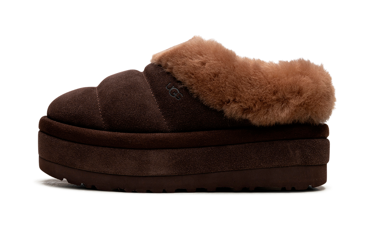 Overkicks - UGG Tazzlita Slipper Hardwood (Womens) (1146390-HWD) - vista lateral