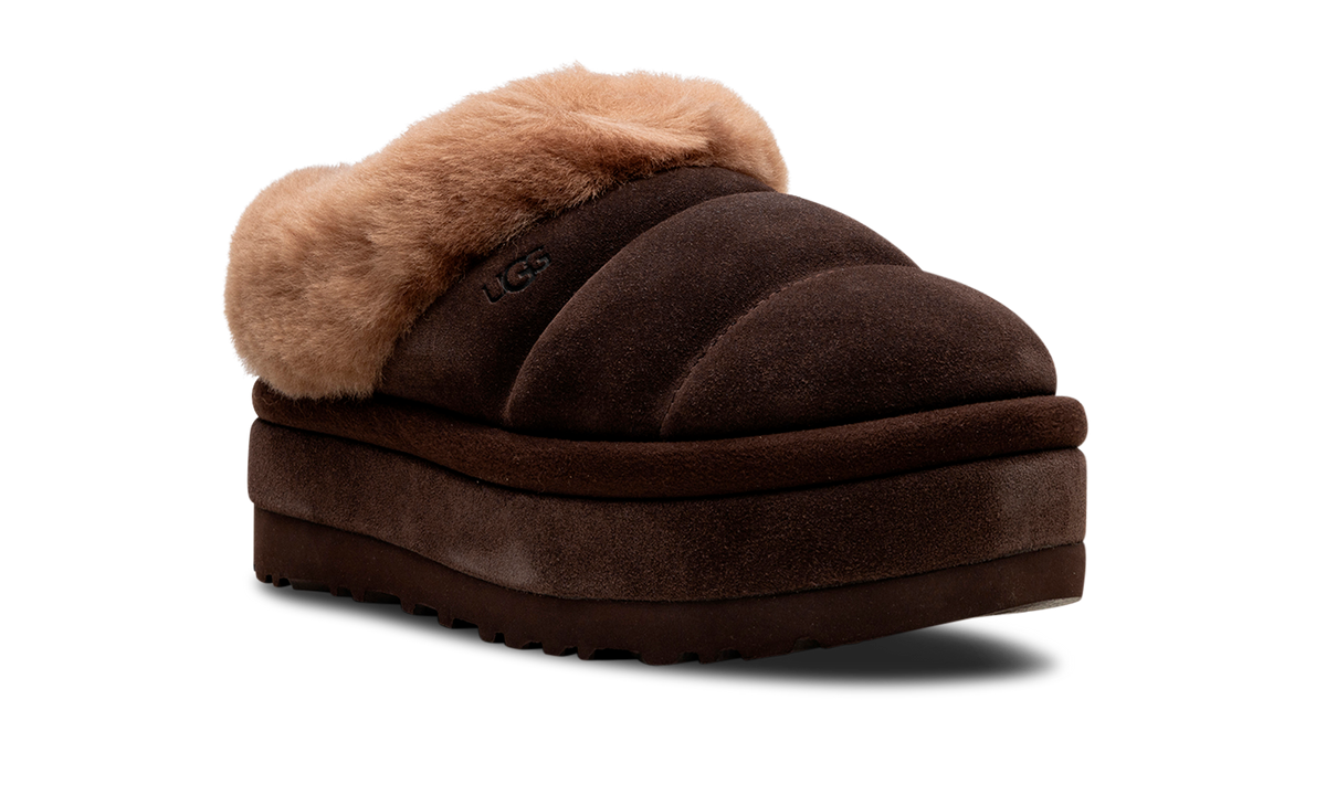 Overkicks - UGG Tazzlita Slipper Hardwood (Womens) (1146390-HWD) - detalle lateral interior