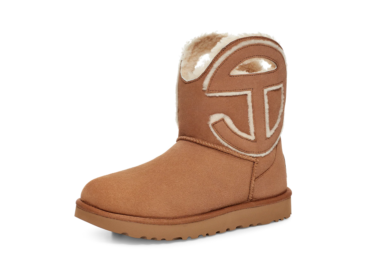 Overkicks - UGG x Telfar Logo Mini Chestnut (1122991-CHE) - vista trasera