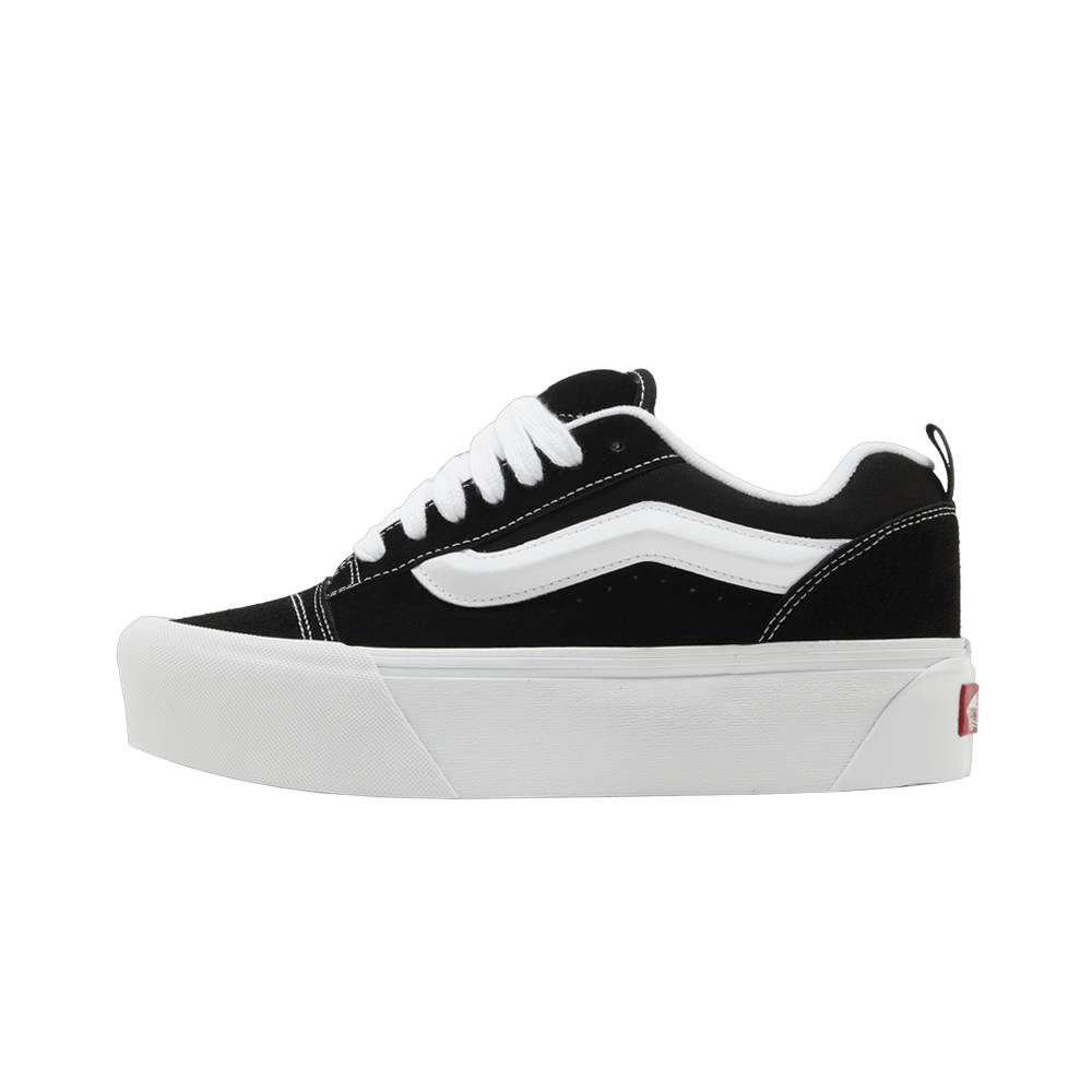 Overkicks - Vans Knu Stack Black White (VN000CP66BT) - vista lateral
