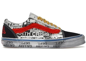 Overkicks - Vans OG Old Skool LX Gallery Dept. Good Luck (VN0A4P3XBMW) - vista lateral