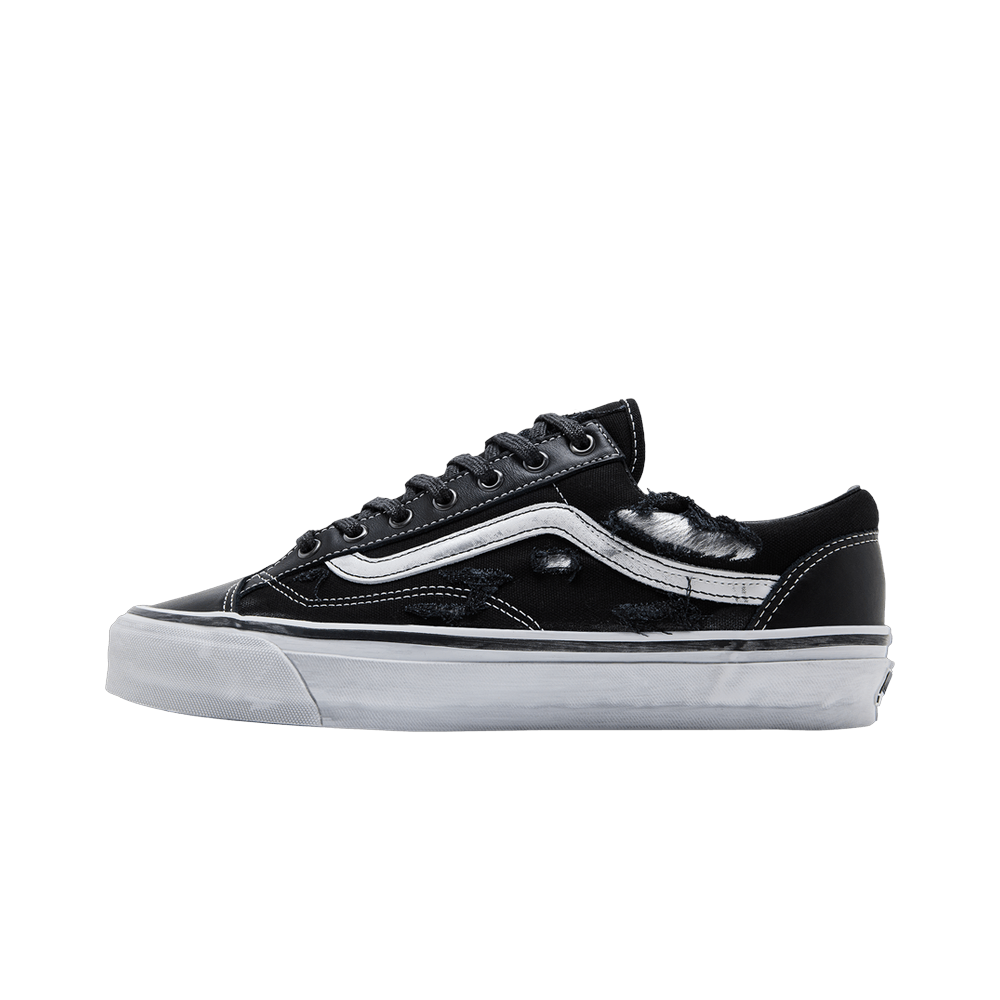 Overkicks - Vans OTW Old Skool 36 Vibram Distressed Silver (VN000D2GSLV) - vista lateral