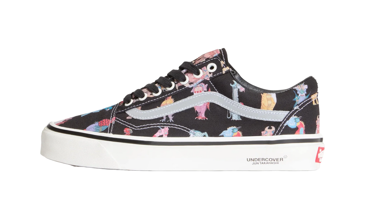 Overkicks - Vans OTW Old Skool Undercover Monster Black (VN000VANBLA) - vista lateral