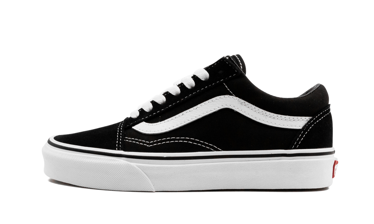Overkicks - Vans Old Skool Black White (VN000D3HY28/VN0D3HY28) - vista lateral