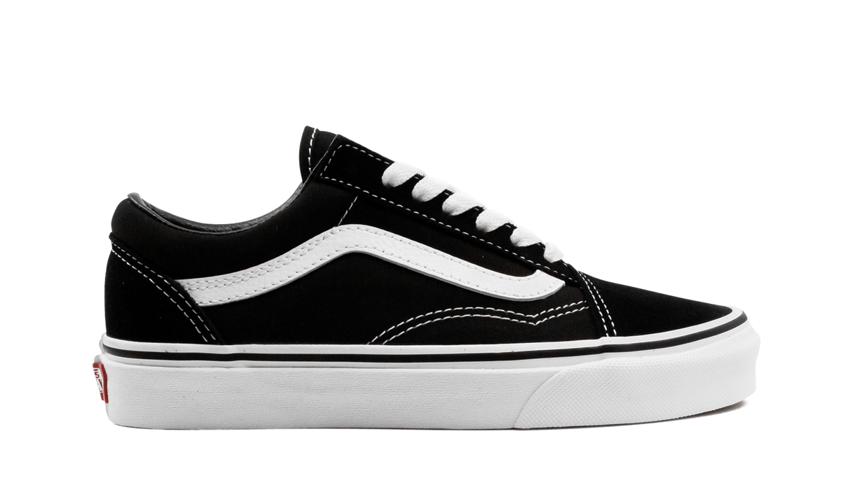 Overkicks - Vans Old Skool Black White (VN000D3HY28/VN0D3HY28) - detalle lateral interior