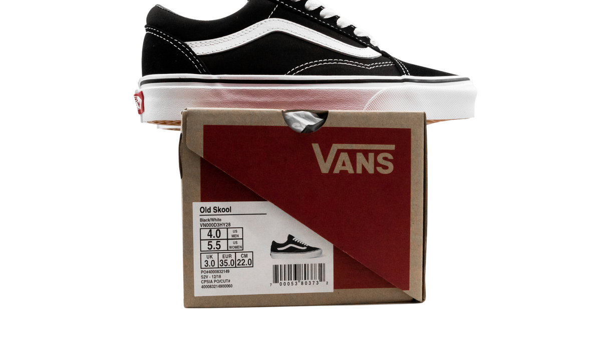 Overkicks - Vans Old Skool Black White (VN000D3HY28/VN0D3HY28) - detalle
