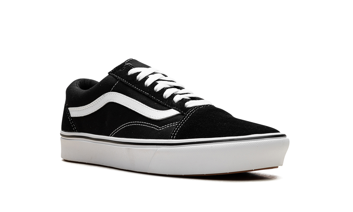 Overkicks - Vans Old Skool Comfy Cush Black White (VN0A3WMAVNE/VN0WMAVNE) - detalle lateral interior