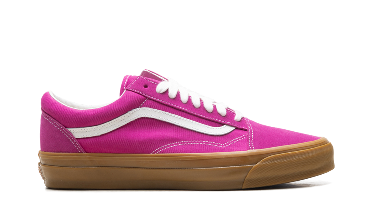 Overkicks - Vans Old Skool LX Raspberry Pink Gum (VN000D56YLZ) - detalle talon