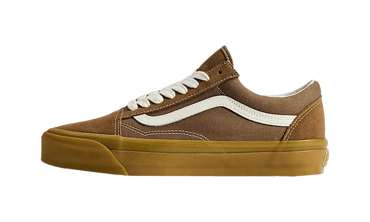 Overkicks - Vans Old Skool LX Sepia Brown Gum (VN000D560E0) - vista lateral