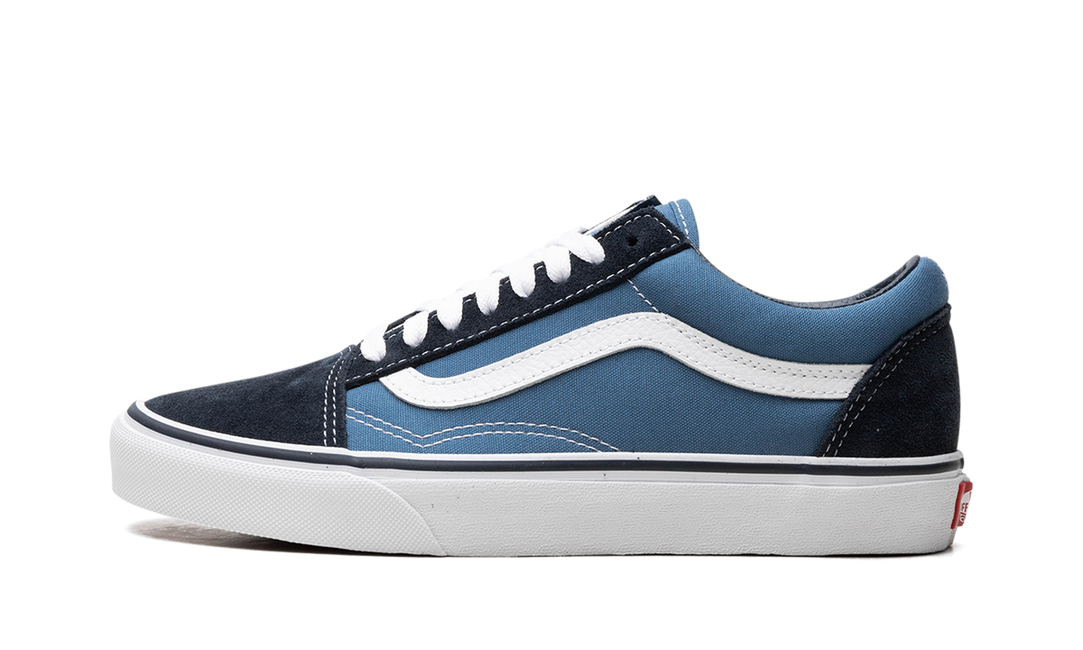 Overkicks - Vans Old Skool Navy White (VN000D3HNVY/VN0D3HNVY) - vista lateral