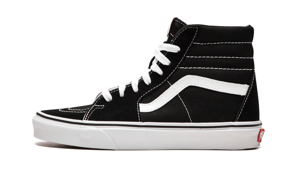 Overkicks - Vans Sk8-Hi Black White (VN000D5IB8C/VN0D5IB8C) - vista lateral